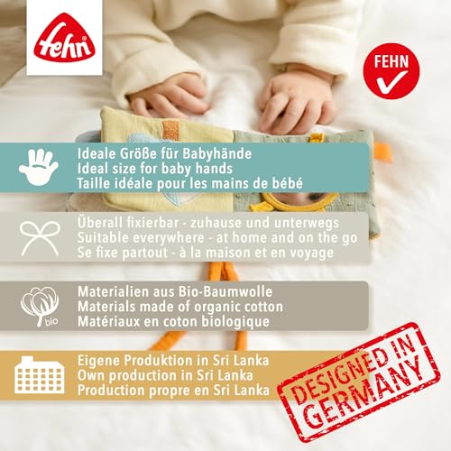 Fehn fehnNATUR Owieczka – grafika z dzieckiem i książeczką