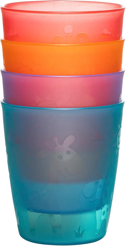 NIP чашка за учене на пиене 250 ml 4 броя 12 m+