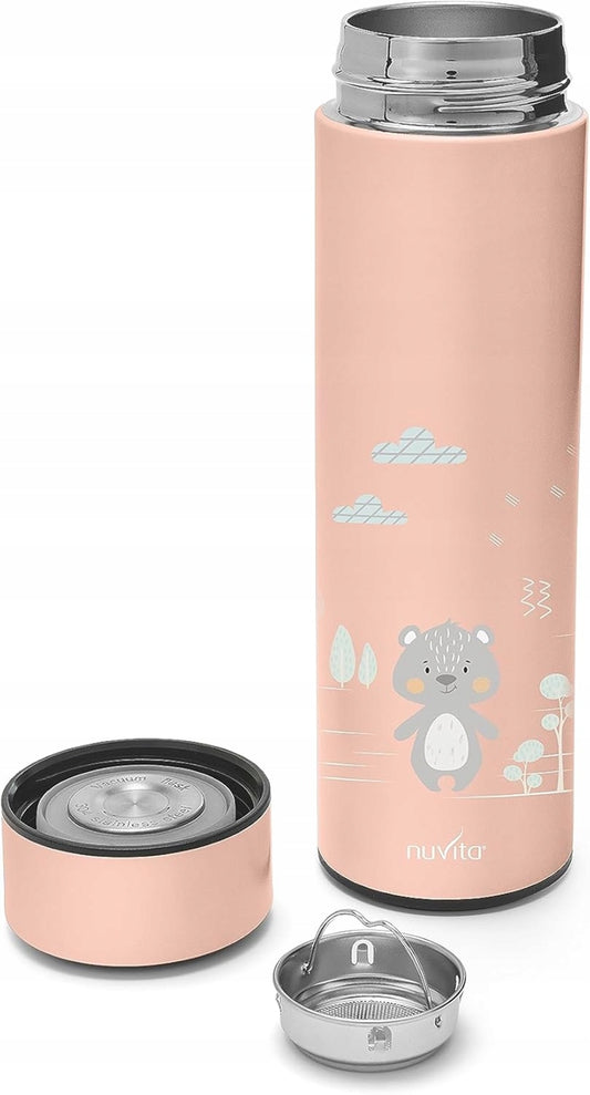 NUVITA θερμός για ζεστά και κρύα ροφήματα 500 ml με ψηφιακό θερμόμετρο LED