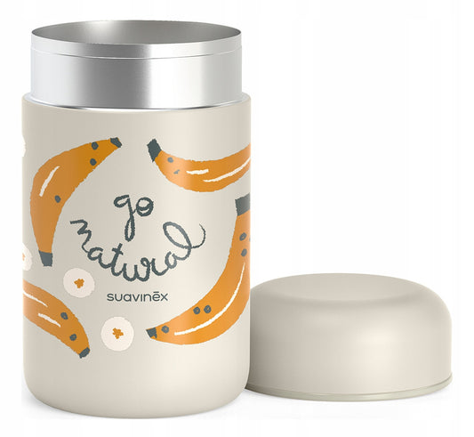 SUAVINEX Go Natural ανοξείδωτο θερμός φαγητού 400 ml