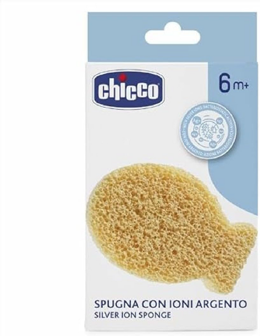 CHICCO gąbka z jonami srebra dla dzieci 6 m+