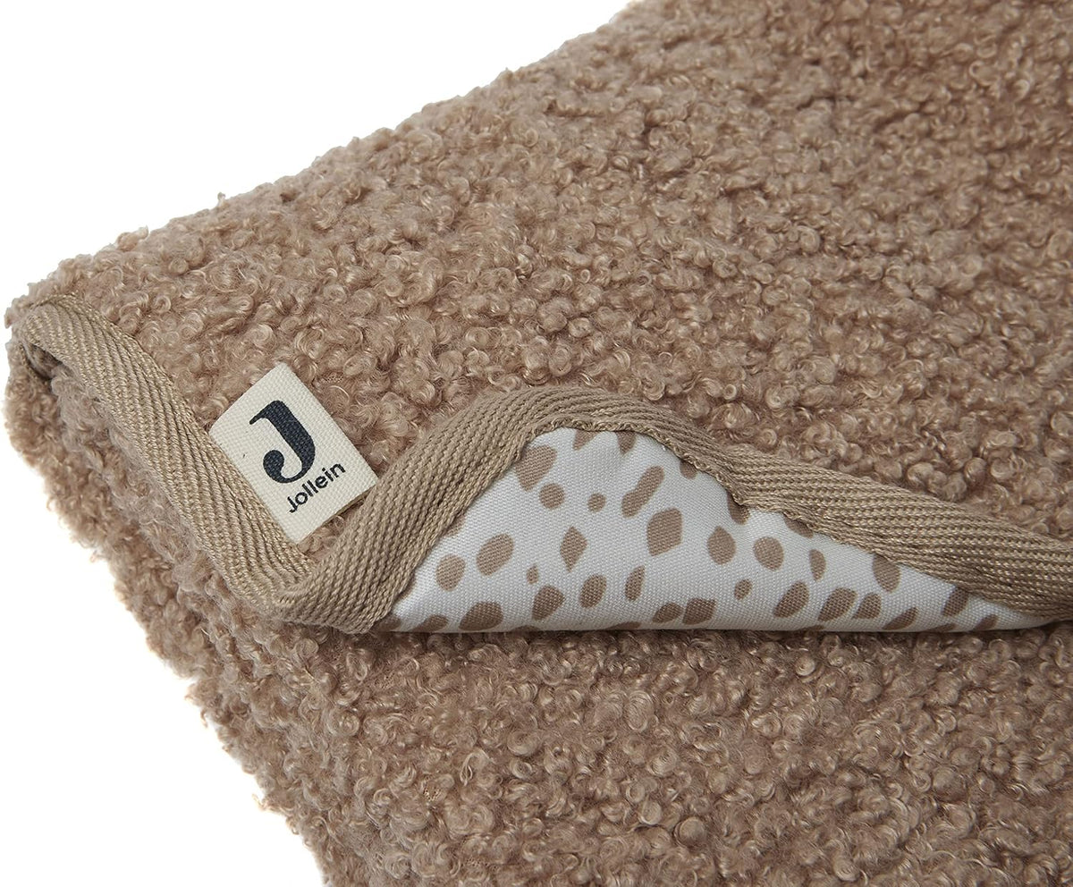 Jollein Boucle подложка за повиване 71x50 cm бежова