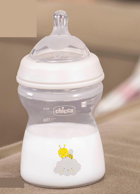 CHICCO NaturalFeeling butelka 250 ml 2 m+ średni przepływ