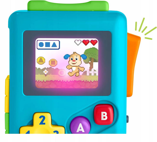 FISHER-PRICE Lil Gamer interaktivní retro konzole J.NĚMECKÝ
