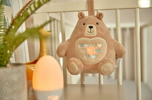 TOMMEE TIPPEE Ursulețul Benny Jucărie de pluș lampă cu sunet