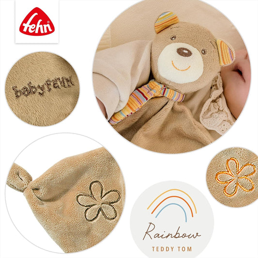 FEHN RAINBOW komforter przytulanka 26 x 28 cm MIŚ