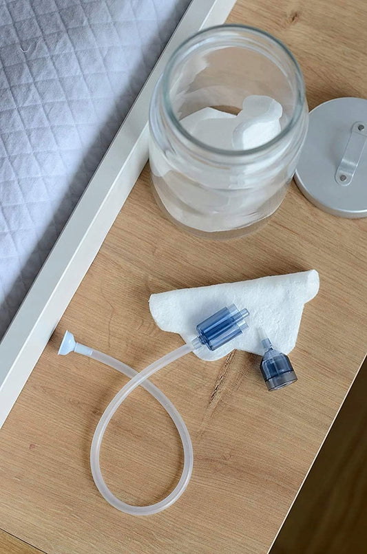 BEABA Minidoo aspirador nasal manual + 2 ponteiras