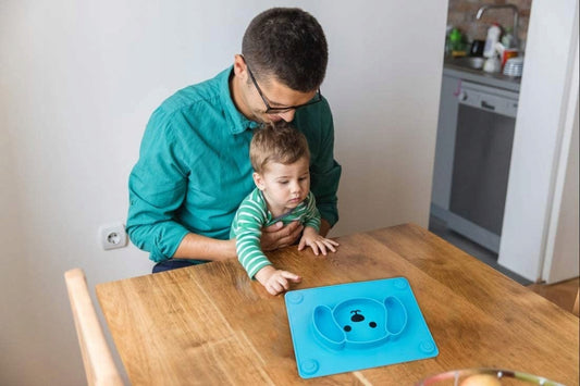TODDLER podložka tanierik 3 KOMORY protišmykový