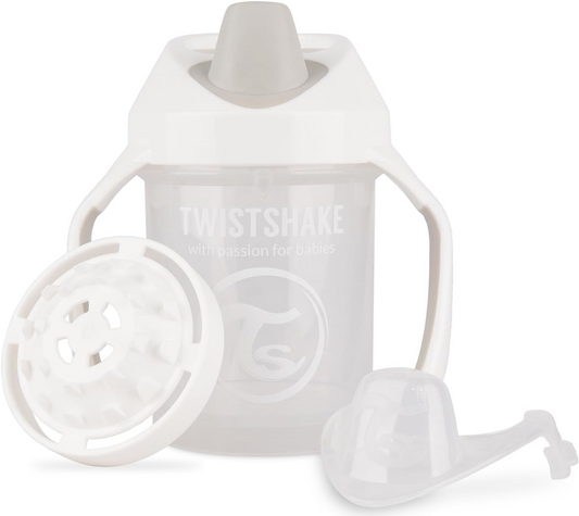 TWISTSHAKE Mini Cup cană anti-picurare cu tetină și blender 230 ml 4 luni+