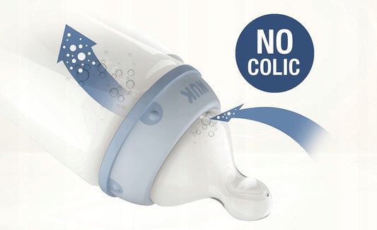NUK First Choice+ BUTELKA 150 ml 0-6 m wskaźnik temperatury KUBUŚ PUCHATEK