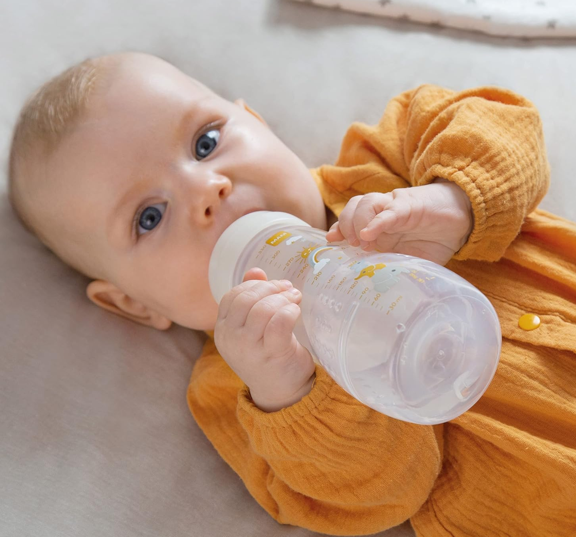 MAM Easy Active sæt flasker 330 ml 4 m+ sut 2 KOSMOS