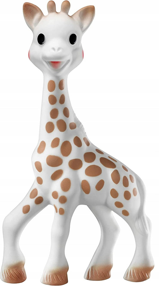 GIRAFA SOPHIE mordedor natural SO PURE 18CM + porta-chaves