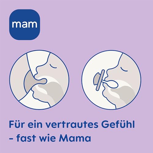 MAM Perfect Day & Night silikonesutter 0-6m x4 LYSER