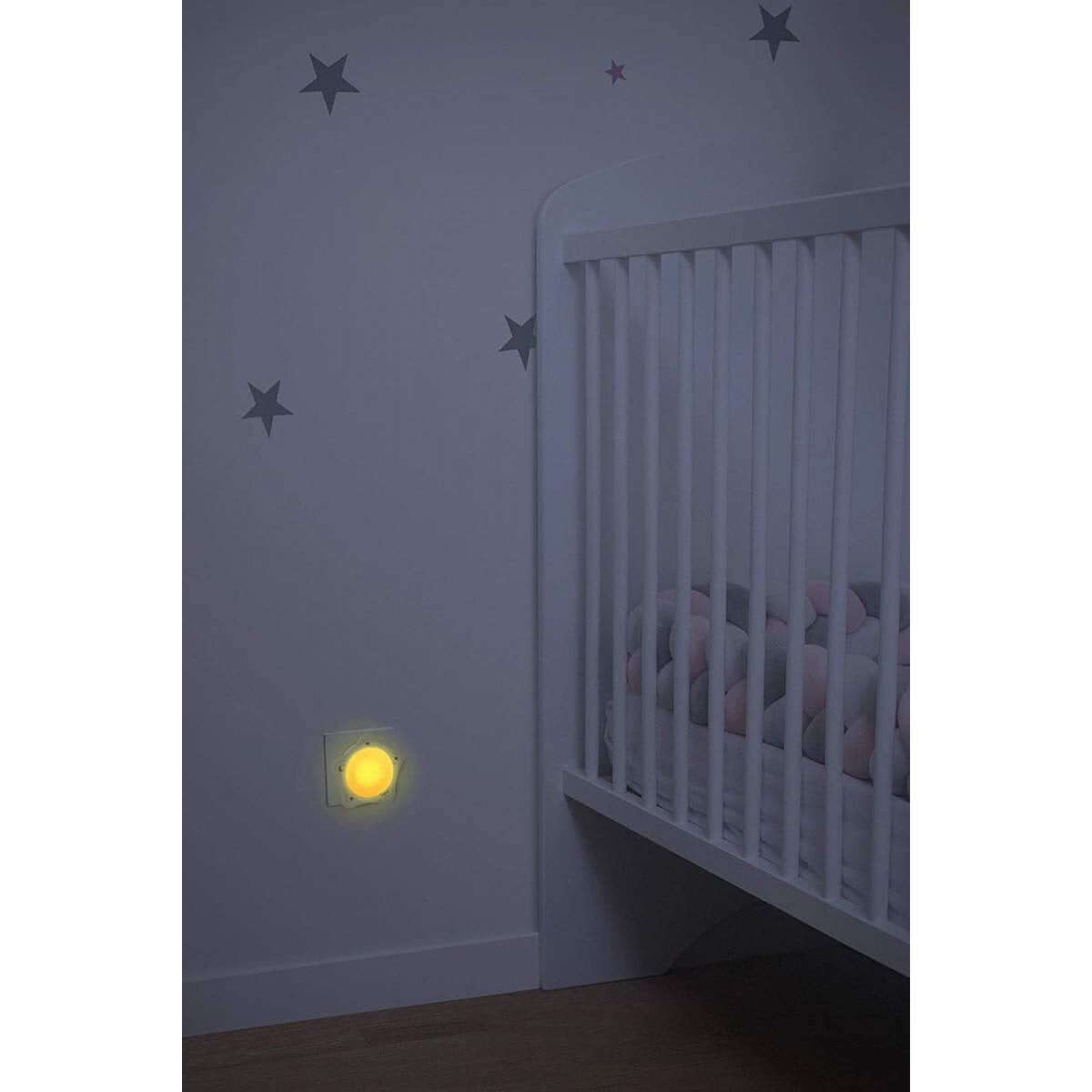 TIGEX automatyczna lampka nocna LED do gniazdka, czujnik ciemności 9 cm – zdjęcie 6