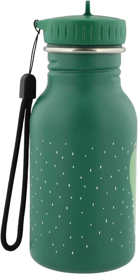 TRIXIE Mr. Crocodile bottiglia in acciaio inox 350 ml beccuccio pieghevole