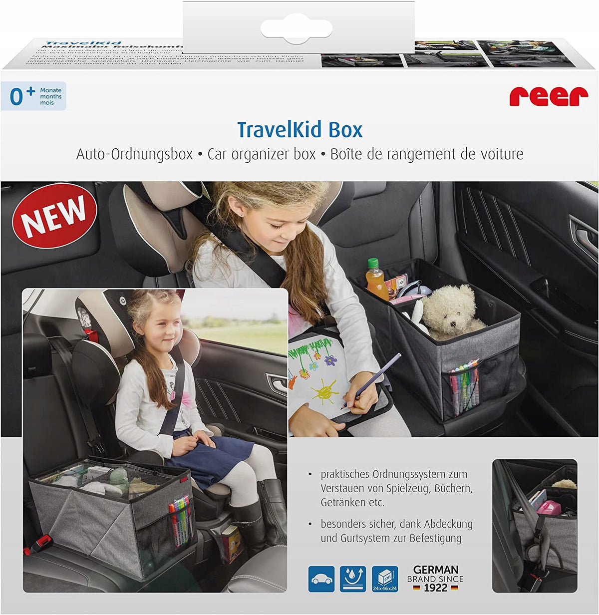 REER TravelKid organizer składany do samochodu