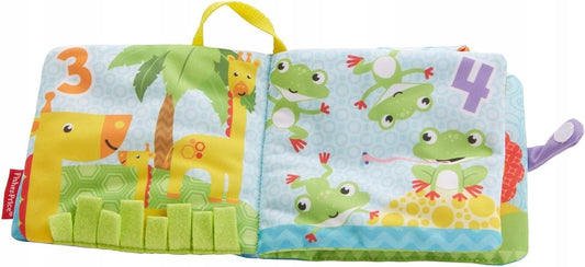 FISHER-PRICE FGJ40 książeczka sensoryczna aktywizująca ZAWIESZKA