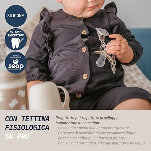 Suavinex SX Pro biberon anticolici 3m+ 270ml M birdies