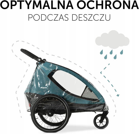 HAUCK DRYK DUO folia przeciwdeszczowa do przyczepki