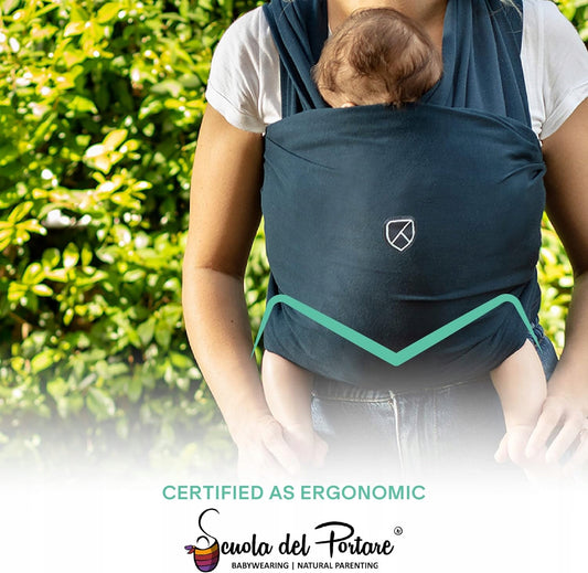 KOALA BABYCARE еластична слинг кърпа за носене max 15kg