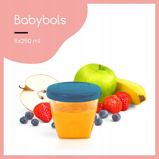 BABYMOOV Babybols bakjes 6 x 250 ml