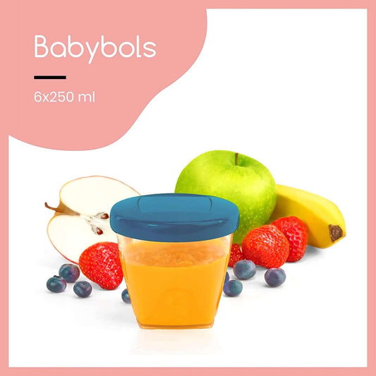 BABYMOOV Babybols recipiente 6 x 250 ml