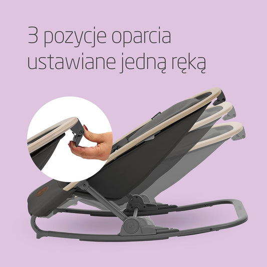 MAXI-COSI KORI 2w1 leżaczek bujaczek do 15kg