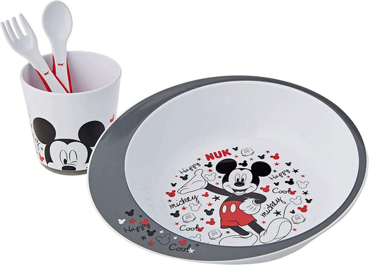 Set 3 piese veselă NUK Disney MICKEY MOUSE