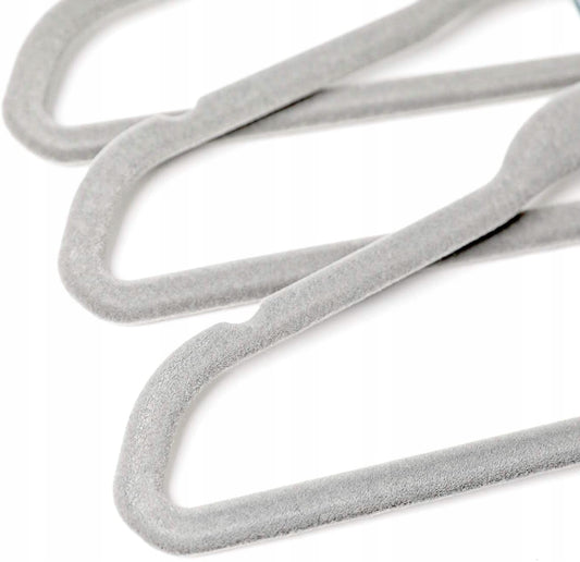 KIDOOLA aksamitne wieszaki x20 + przegródki x7