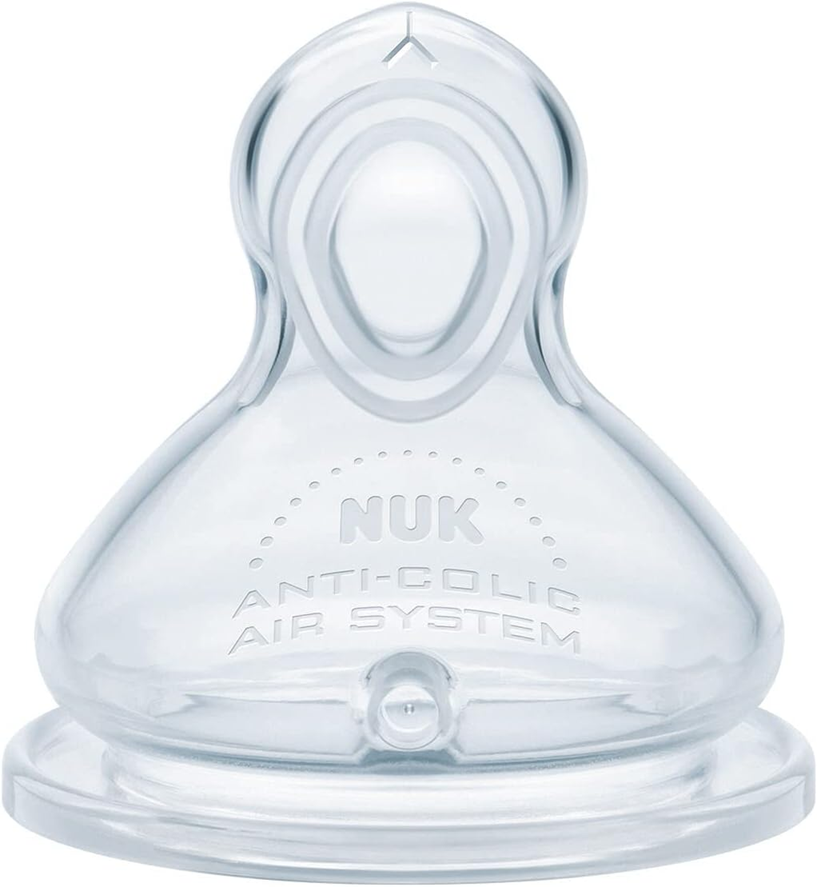 NUK First Choice smoczki do butelek 6-18 msc FLOW CONTROL
