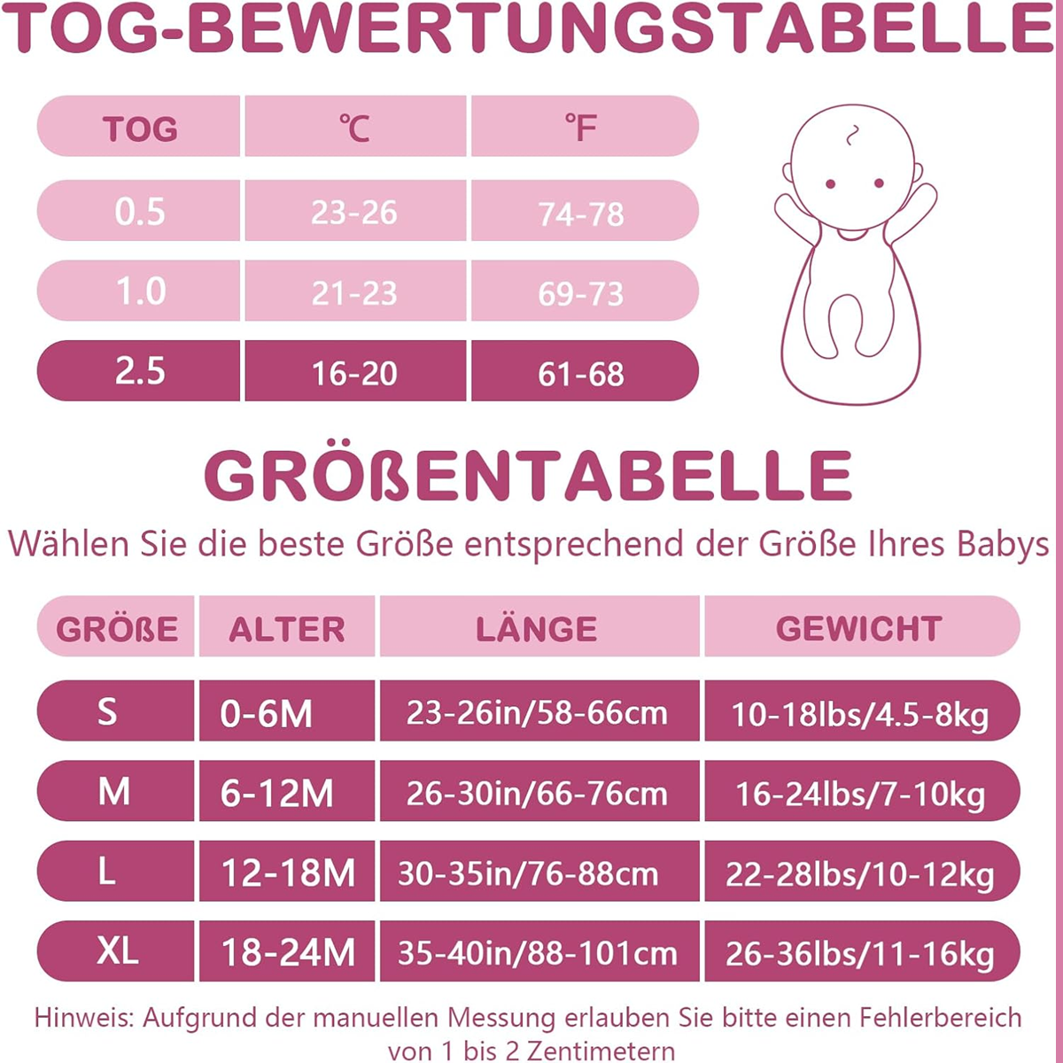 MOSEBEARS sacco nanna 2,5TOG 0-6 mesi S
