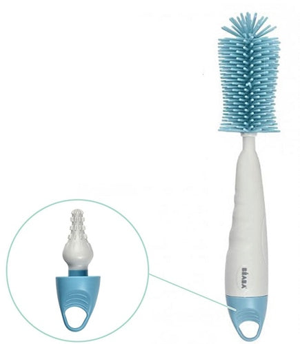 BEABA 2-in-1 fles- en speenborstel 29,5 cm