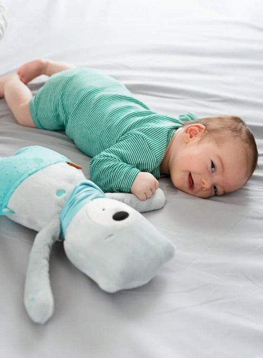 MyHummy шумяща играчка-приятелче МЕЧЕТО СИМОН 24 cm