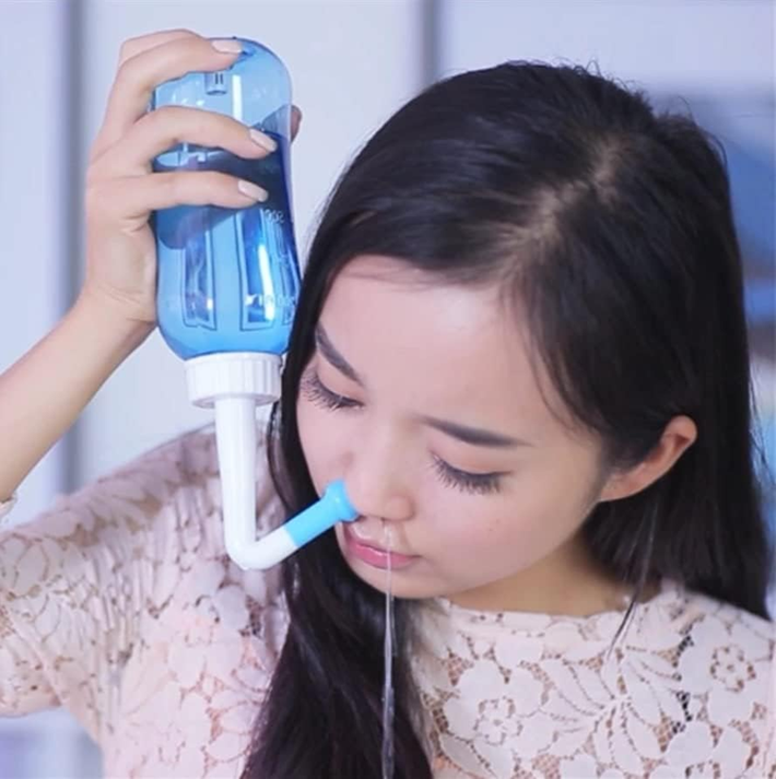 WATERPULSE Nasal 300 ρινικός καθαριστήρας για παιδιά και ενήλικες 2 εξαρτήματα 300 ml