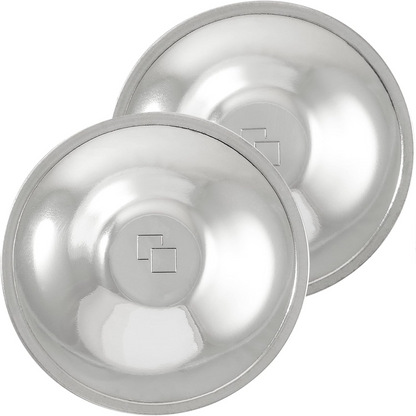 SILVER CUPS srebrni nastavki za bradavice XL