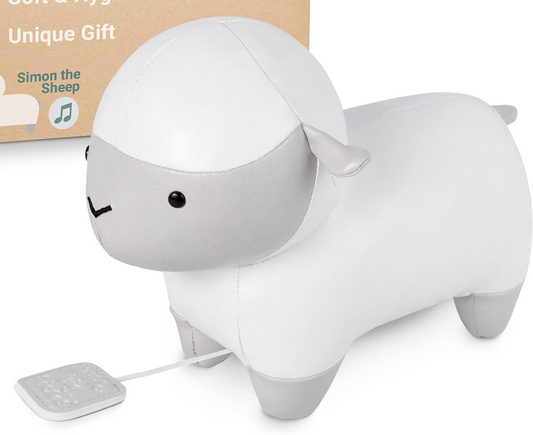 LITTLE BIG FRIENDS овцата Саймън плюшена играчка с музикална кутия „Танцът на захарната фея“