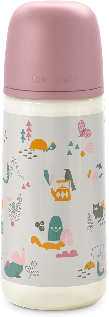 SUAVINEX cumisüveg szimmetrikus SX PRO cumival 360 ml 6 hónap+