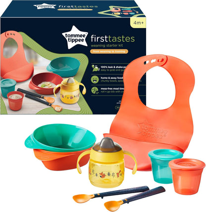TOMMEE TIPPEE zestaw naczyń i dodatków 8el.