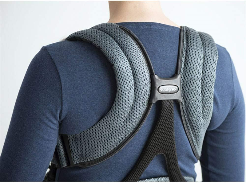 BABYBJORN Porte-bébé ergonomique en maille aérée 3,5-12kg