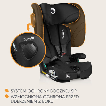 LIONELO NELLY i-Size scaun auto 76-150cm cu ISOFIX