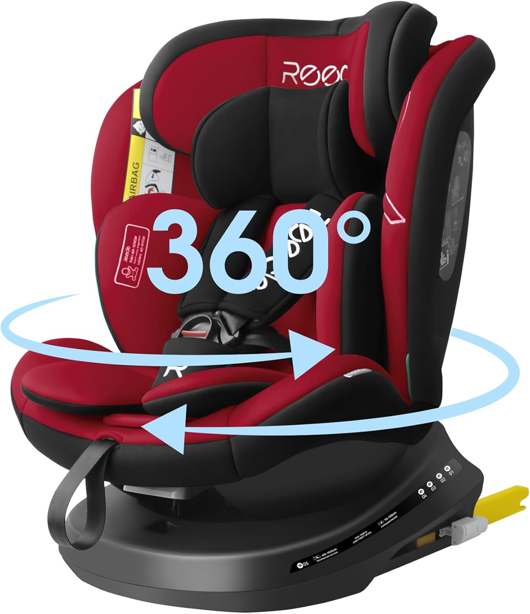 REECLE i-Size 360 fokban forgatható autósülés 0–12 év 40-150 cm