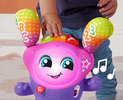 FISHER-PRICE интерактивен DJ TANZI пее танцува 75 дейности J. ANGIELSKI