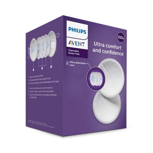 Philips Avent egyszer használatos betétek fehér 100 db