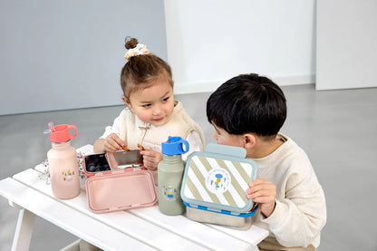 Lässig Sunny Explorer lunchbox ze stali zielony