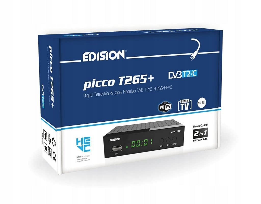 EDISION Picco T265+ DVB-T2-sprejemnik