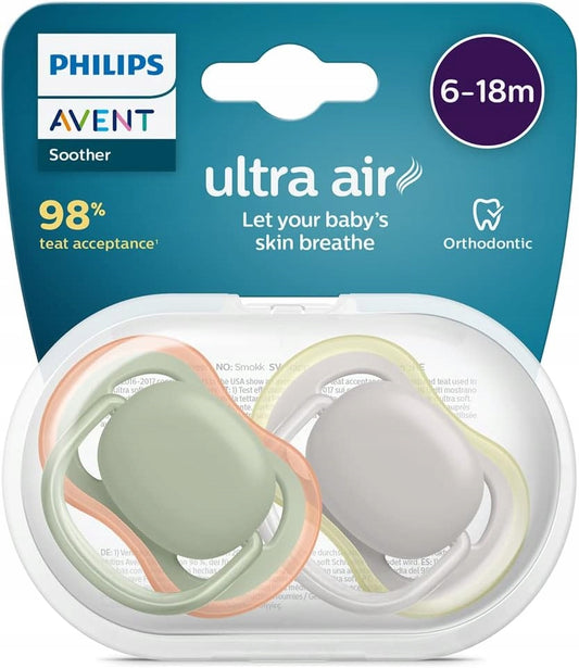 PHILIPS AVENT Ultra Air smoczki x 2 6-18msc