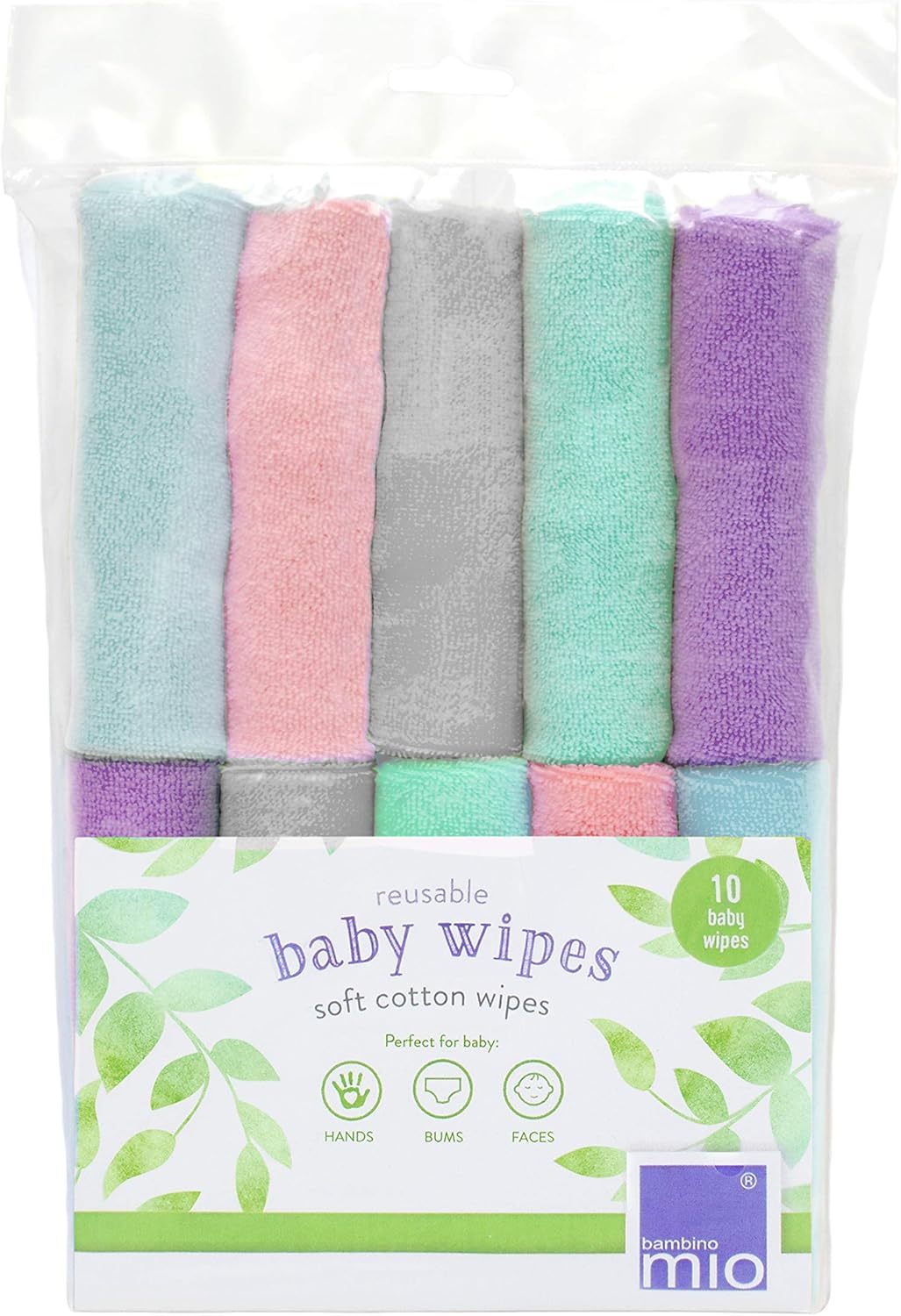BAMBINO MIO chusteczki wielorazowe x10