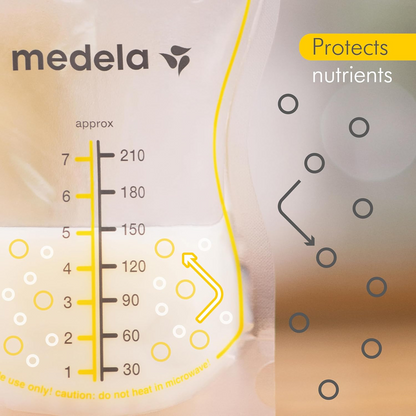 MEDELA торбички Easy Pour за съхранение на кърма 50бр.