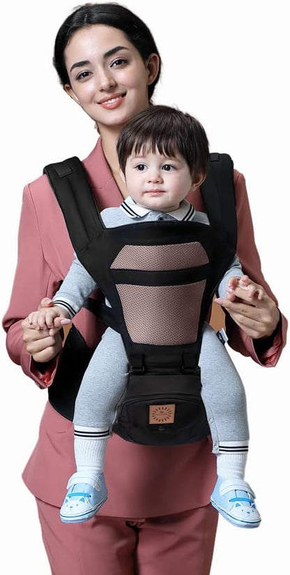 KRONEWERK nosidełko ergonomiczne z pasem biodrowym 6w1
