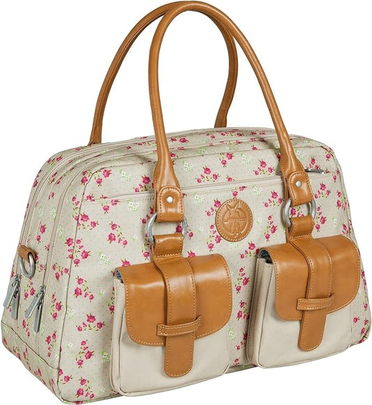 LASSIG Vintage Metro Bag geantă pentru scutece și accesorii + accesorii